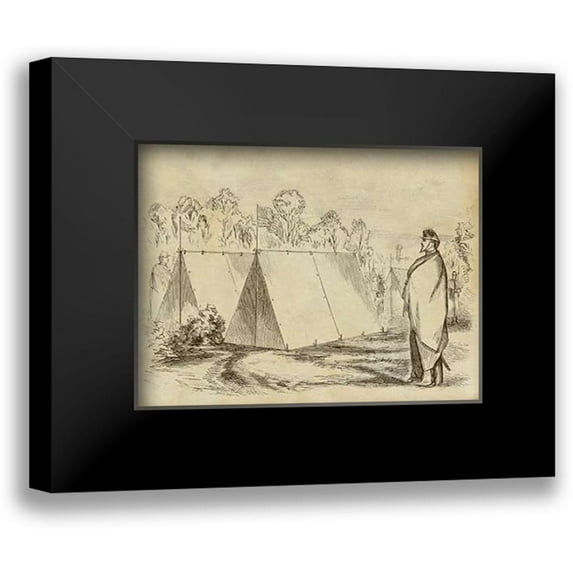 Inventions 18x15 Black Modern Framed Museum Art Print Titled - Guard Duty