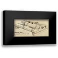 thumbnail image 1 of Inventions 24x14 Black Modern Framed Museum Art Print Titled - Improved Mode of Hanging Circular Saws, 1 of 5