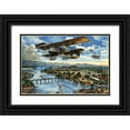 thumbnail image 1 of Inventions 24x17 Black Ornate Wood Framed with Double Matting Museum Art Print Titled - Japanese Plane in the Siberian Intervention, 1 of 4