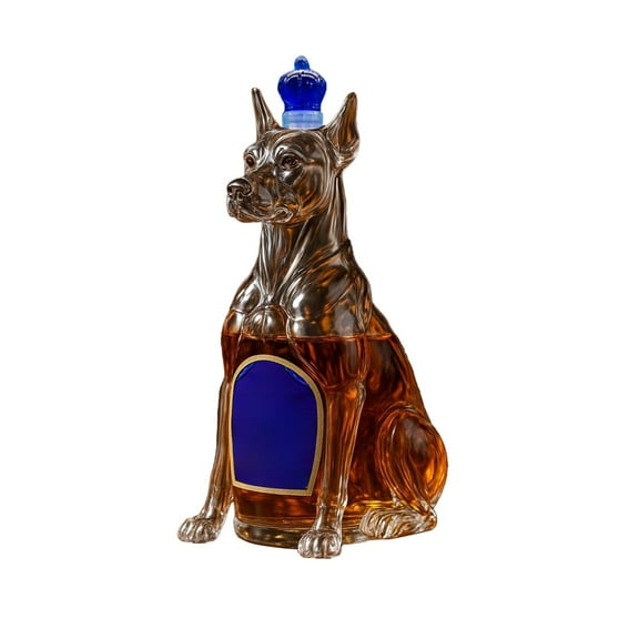 Inventive Dog Whiskey Bottle Clear High Borosilicate Glass Bottle Fashionable Shaped Whiskey Decanter Enhance Your Wine Style Suitable For Gift
