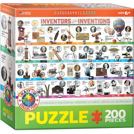 Inventors And Their Inventions 200-Piece Puzzle