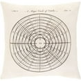 thumbnail image 1 of Inventors INV-003 18"H x 18"W Square Pillow Kit in Black and Cream, 1 of 3