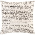 thumbnail image 1 of Inventors INV-004 18"H x 18"W Square Pillow Kit in Black and Cream, 1 of 2
