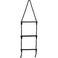 thumbnail image 1 of Inventors Place Reusable Rope Ladder, 3 Step, Black, 300 lb Weight Limit, Made in USA, 1 of 7