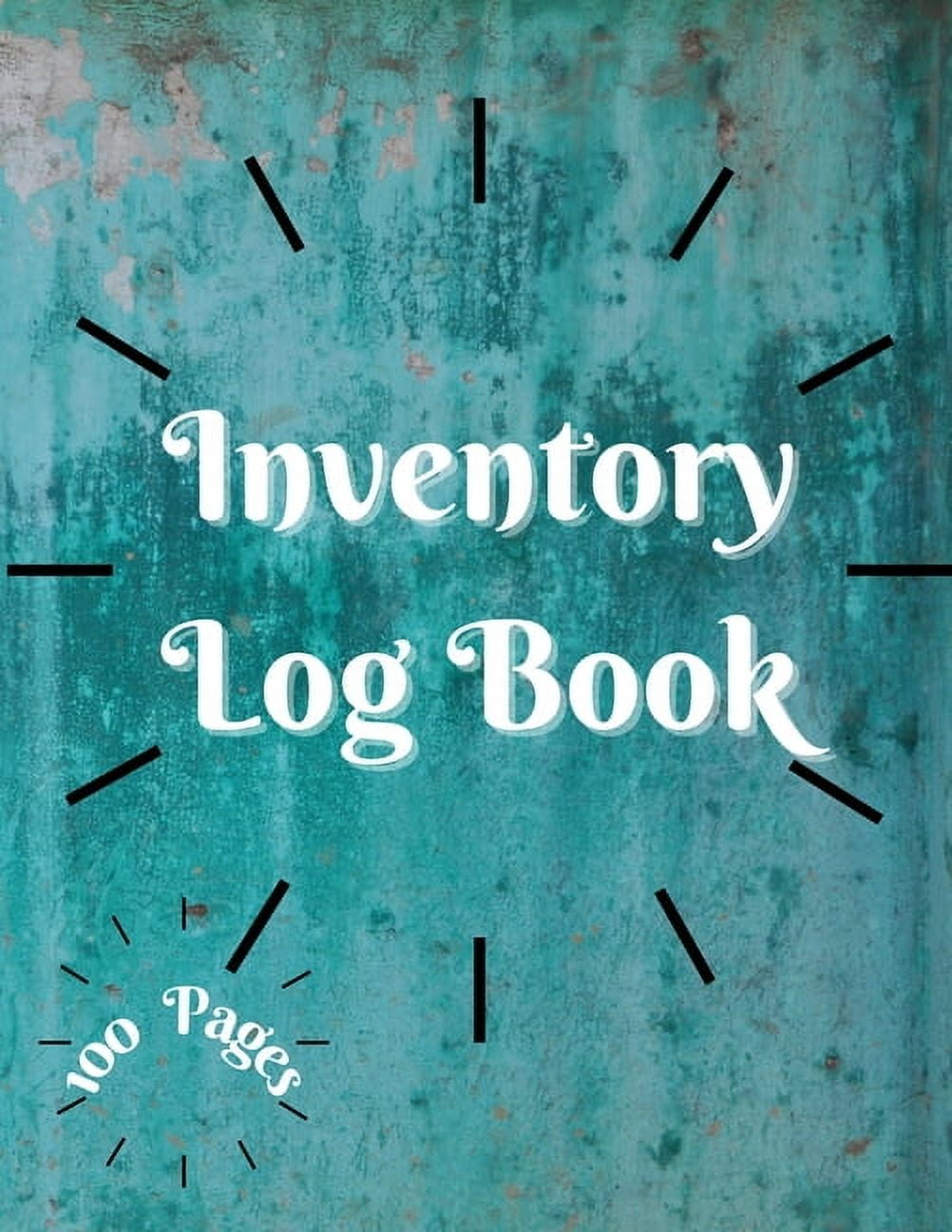 MILLIE ZOES Inventory Log Book: Large Inventory Log Book - 100 Pages for Business and Home - Perfect Bound Simple Inventory Log Book, (Paperback)