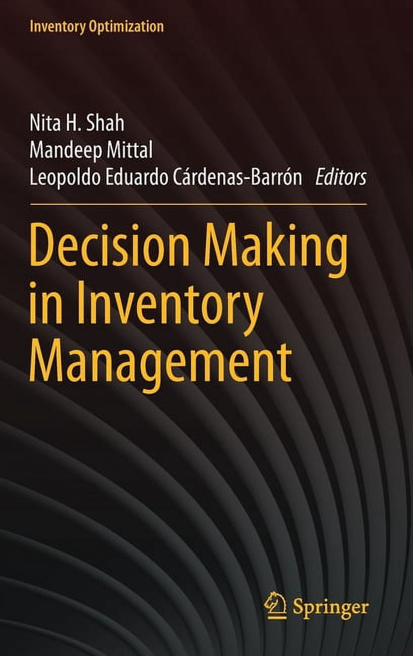 Inventory Optimization Decision Making in Inventory Management ...
