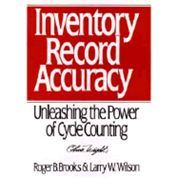 Pre-Owned Inventory Record Accuracy: Unleashing the Power of Cycle Counting, 9780471132240, 0471132241, Hardcover, 1 edition