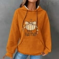 thumbnail image 1 of Inverlee Thanksgiving Sweatshirts for Women Plus Size Turkey Pumpkin Print Sweatshirt Comfy Long Sleeve Loose Fit Shirts Crewneck Dressy Casual Tops Outfit, 1 of 6