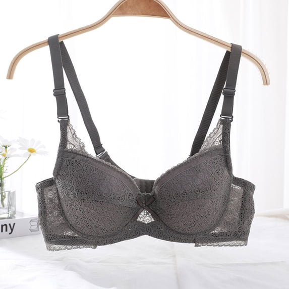 Inverlee Women's Lace Bras No Wire Lift T-shirt Bras Seamless Comfortable Bralettes Elegant Daily Full Figure Bras Gifts for Her