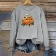 thumbnail image 1 of Inverlee Women's Thanksgiving Sweatshirts Plus Size Turkey Pumpkin Graphic Sweatshirt Trendy Long Sleeve Soft Shirts Round Neck Dressy Casual Tops Outfit, 1 of 4