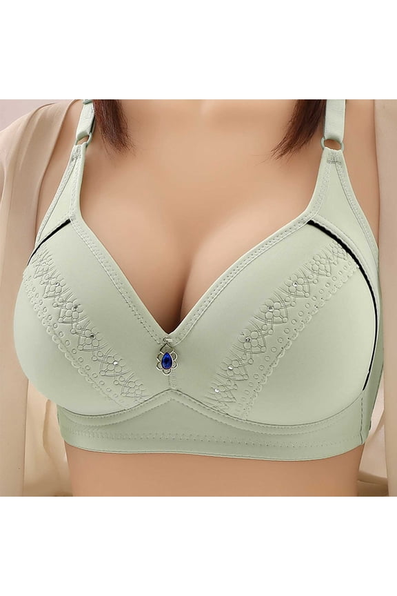 Womens Bras Plus Size Push Up T-shirt Bras Seamless Padded Bralettes Shapewear Everyday Full Figure Bras Valentines Days Gifts