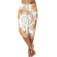 thumbnail image 1 of Inverlee Womens Tie Dye Capri Pants Summer High Waist Yoga Leggings Trendy Casual Fitness Gym Bottoms with Pockets, 1 of 7