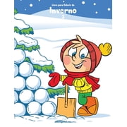 Inverno Livro para Colorir de Inverno 3, Book 3, Paperback