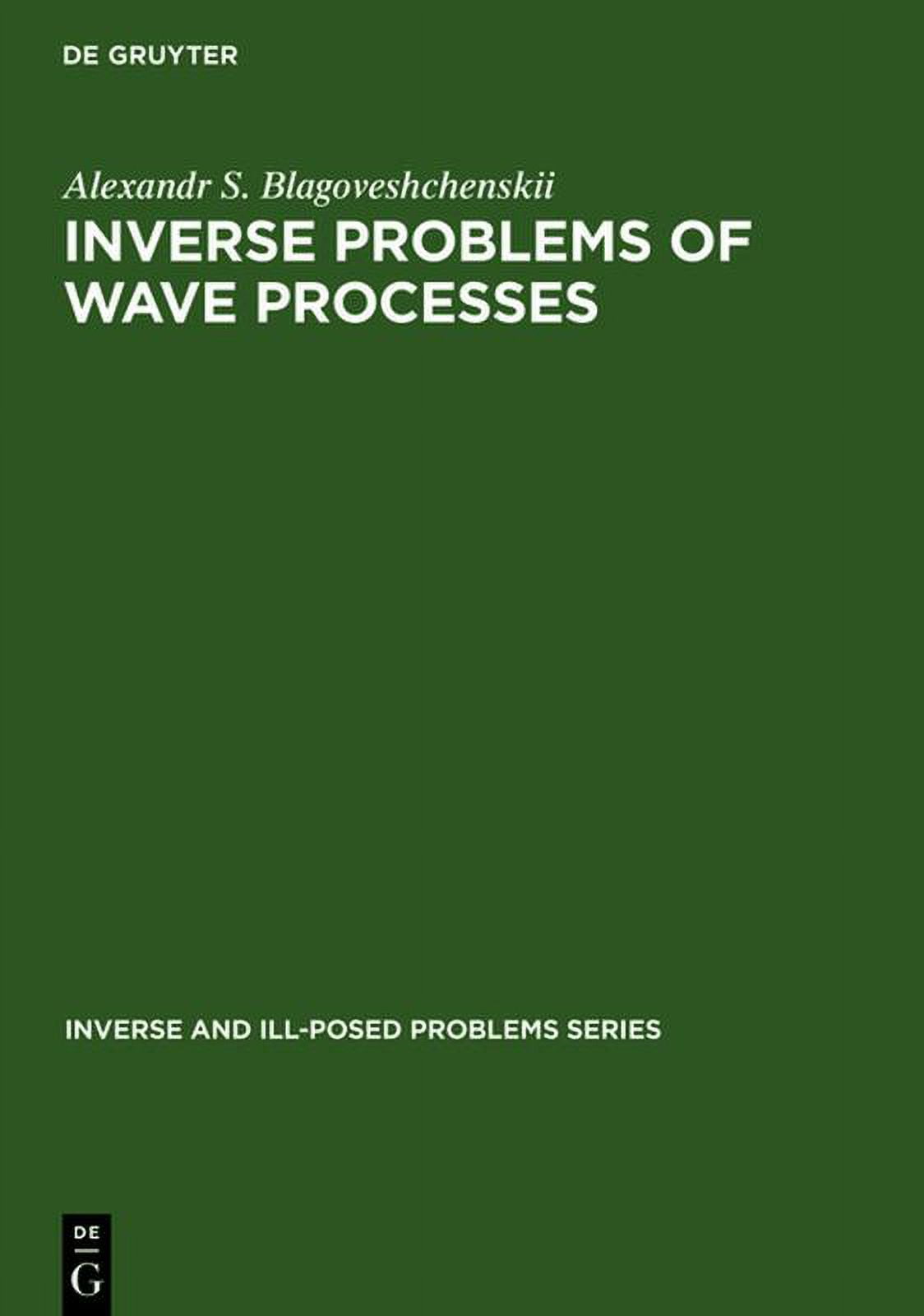 Inverse and Ill-Posed Problems Inverse and Ill-Posed Problems Series ...