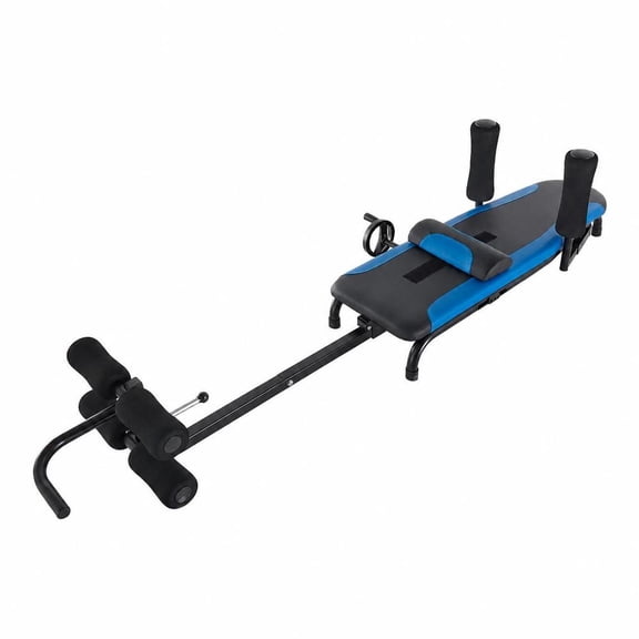 Inversion Table, 350 lbs capacity, adjustable armrests, stable steel frame, for back neck shoulder decompression, Model C001