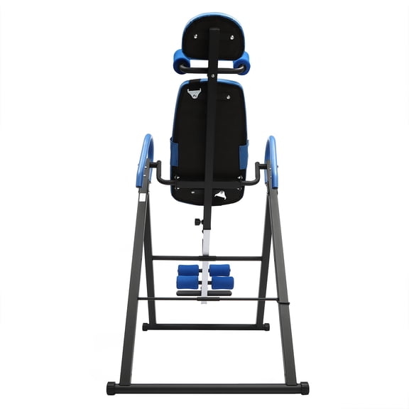 Inversion Table, Adjustable Height Back Stretcher and Spine Decompression Equipment, Inversion Therapy Table with 4 Angle Settings for Pain Relief