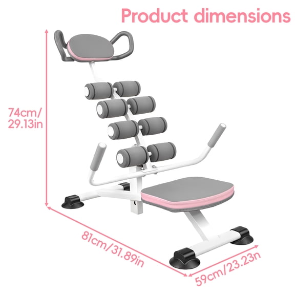 Inversion Table for Back Pain Relief, Multi-Function Lumbar Stretch Device with Adjustable Backrest, Supports 440 lbs for Home and Gym Use