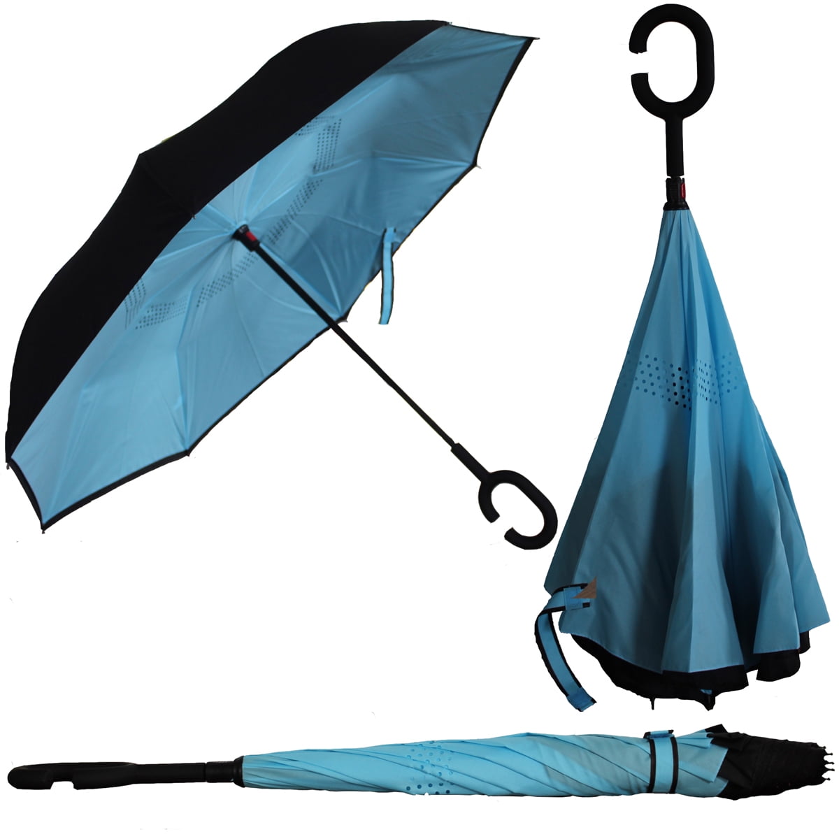 Inverted Double Layered Umbrella the Innovative Design to Stay