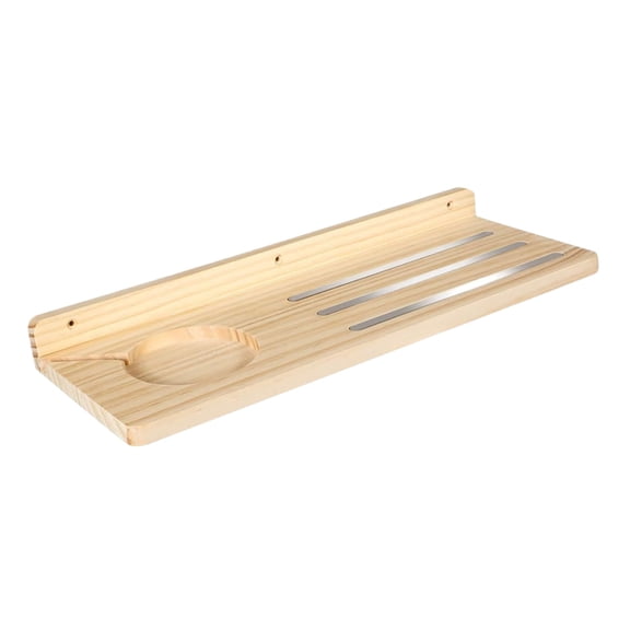 Inverted Play Magnetic Doll Rack Wooden Wall Mount Shelf For Extra Space