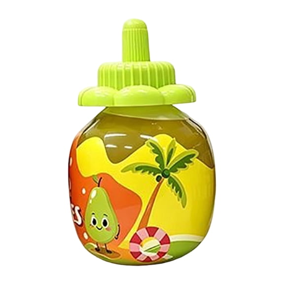 Inverted Spill-Proof Fruit Themed Bubble Bottle, Handheld Bubble Wand, Outdoor Bubble Toy, 80ml