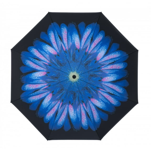 Inverted Umbrella,Windproof Reverse Umbrella, Umbrellas for Women, UV Protection, Upside Down Umbrella C-Handle P41