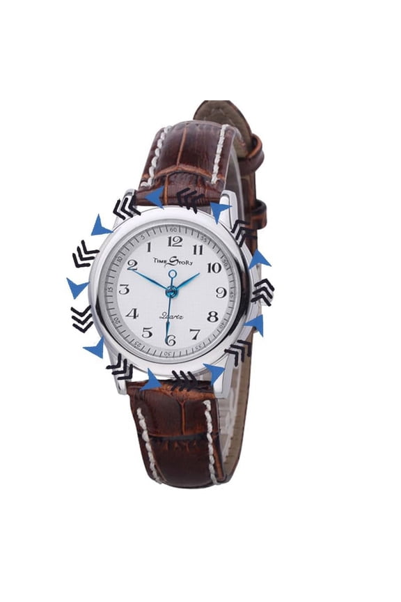 Inverted Watch, Reverse Watch, Counter-Clockwise Watch, Hands Rotate in Reverse - Watch Numerals Anticlockwise, Back Wrist Watch Counterclockwise Watch Men and Women Quartz