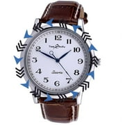 Inverted Watch, Reverse Watch, Counter-Clockwise Watch, Hands Rotate in Reverse - Watch Numerals Anticlockwise, Back Wrist Watch Counterclockwise Watch Men and Women Quartz