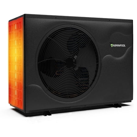 Inverter 100000 BTU Swimming Pool Heat Pump Electric Pool Heater For Inground Pool Heater 220V 30000 Gallon Heating or Cooling WiFi Control Schedule