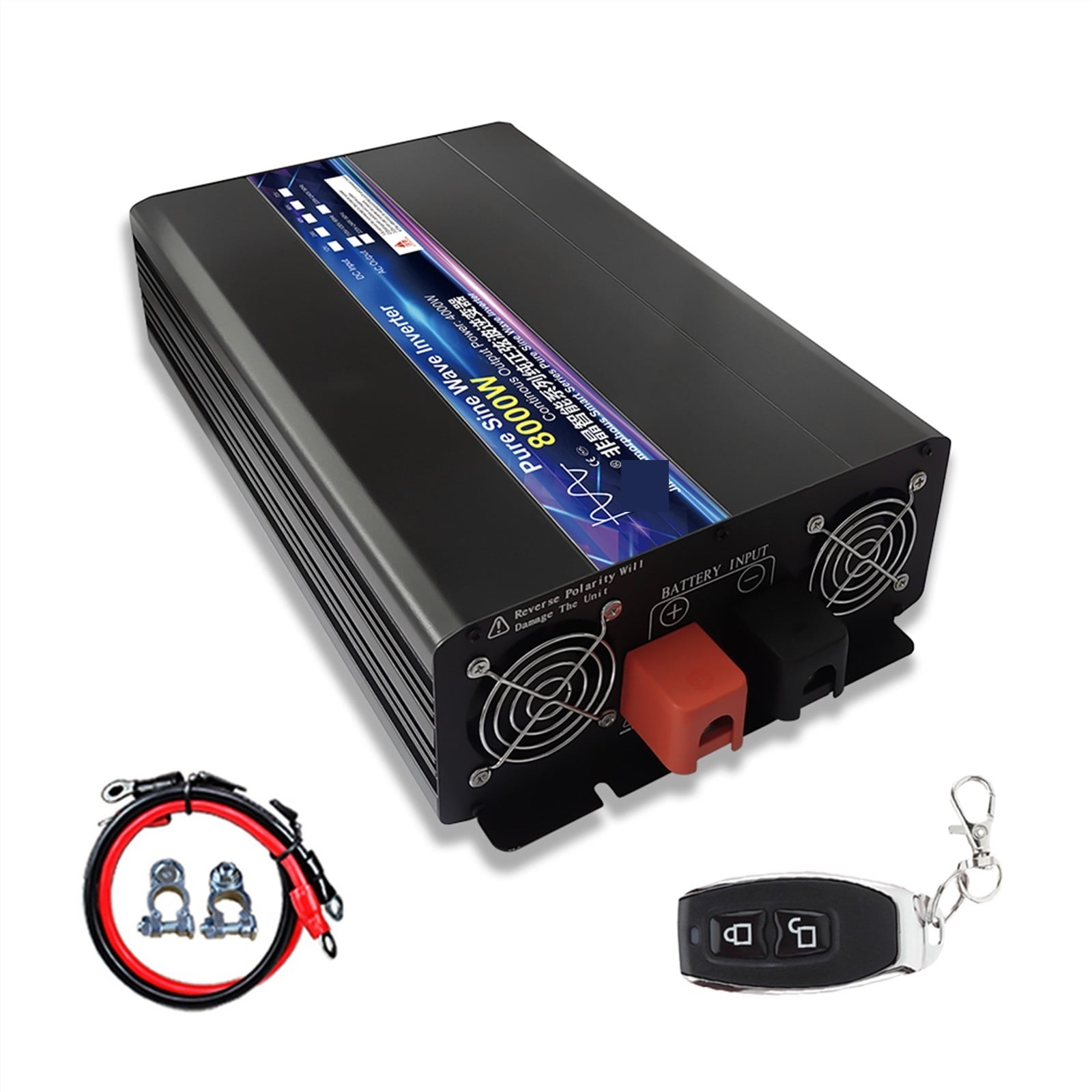 Inverter 12V 24V 48V To AC 8000W 10000W 12000W Pure Sine Wave Solar ...