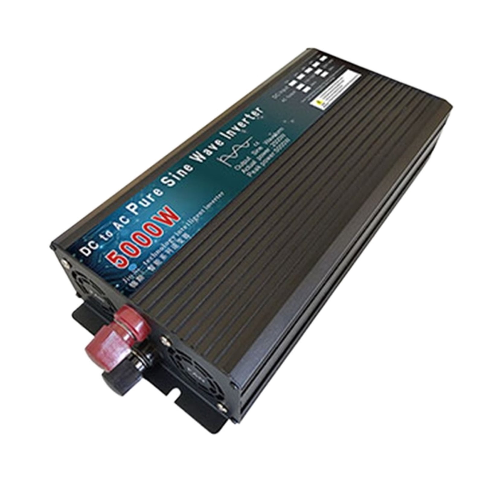 Inverter 4000W 5000W Pure Sine Wave Inverter DC12V 24V 48V 60V To AC 110 220 Solar Power Voltage Converter Car Household ,Portable Design