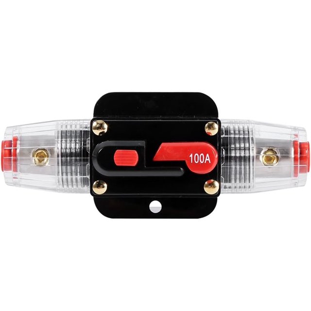 Inverter Fuse Reset Circuit Breaker 12V24V Marine/Car/Boat