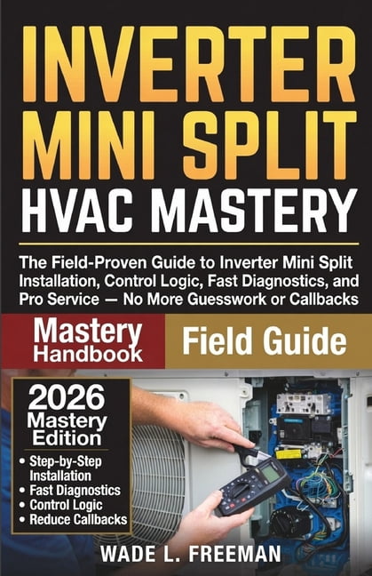 Inverter Mini Split HVAC Mastery: The Field-Proven Guide to Inverter Mini Split Installation, Control Logic, Fast Diagno, (Paperback)