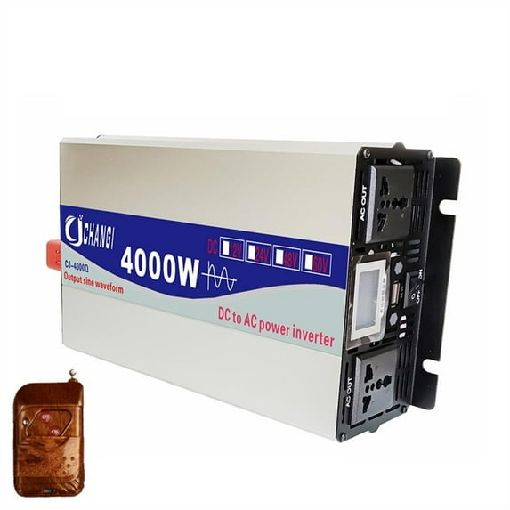 Inverter Pure Wave Current 4000W/5000W/6000W/8000W (peak Value) Transformer DC 12V/24V/48V/60V To AC Sine Wave Inverter Automobile, Household Automobile ,Powerful Output