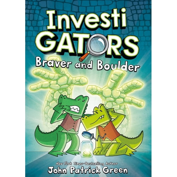 InvestiGators: Braver and Boulder, Book 5, (Hardcover), John Patrick Green, 8.55" x 5.75" x 0.65"