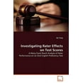 thumbnail image 1 of Investigating Rater Effects on Test Scores (Paperback), 1 of 1