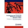 thumbnail image 1 of Investigating the Continued Relevance of Faludi's Backlash (1992) (Paperback), 1 of 1