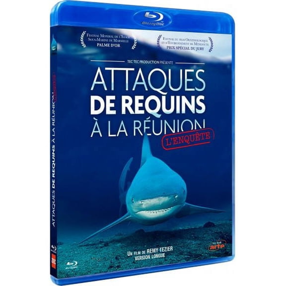 Investigation of the Shark Attacks on Reunion Island (2014) ( Attaques de Requins  La Runion L'enqute ) [ Reg.A/B/C Import - France ] (Blu-Ray)