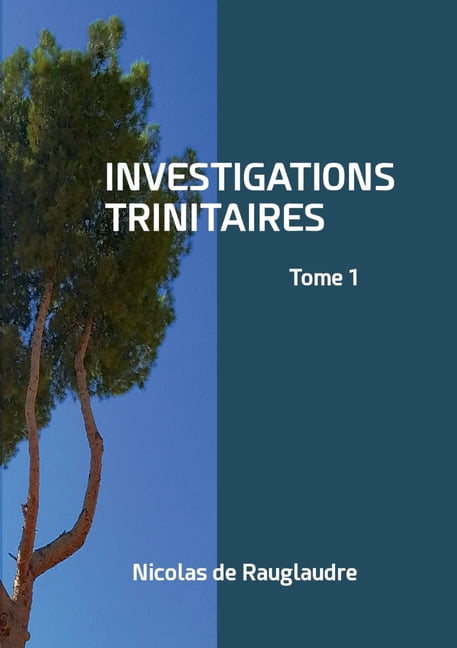 Investigations trinitaires: Tome 1, (Paperback)