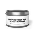 thumbnail image 1 of Investigator Tin Candle Gift Decor Vanilla Coffee Scented, 1 of 4