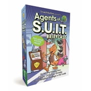InvestiGators Agents of S.U.I.T. Boxed Set Briefcase Agents of S.U.I.T., From Badger to Worse, and Wild Ghost Chase Hardcover