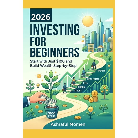 Investing for Beginners 2026: Start with Just $100 and Build Wealth Step-by-Step, (Paperback)