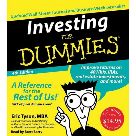 Investing for Dummies, (Audiobook)
