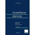 thumbnail image 1 of Investitionsplanung: Methoden -- Modelle -- Anwendungen, (Paperback), 1 of 1