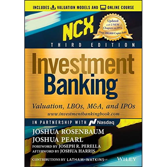 Pre-Owned Investment Banking: Valuation, Lbos, M&a, and IPOs (Hardcover) 1119706181 9781119706182