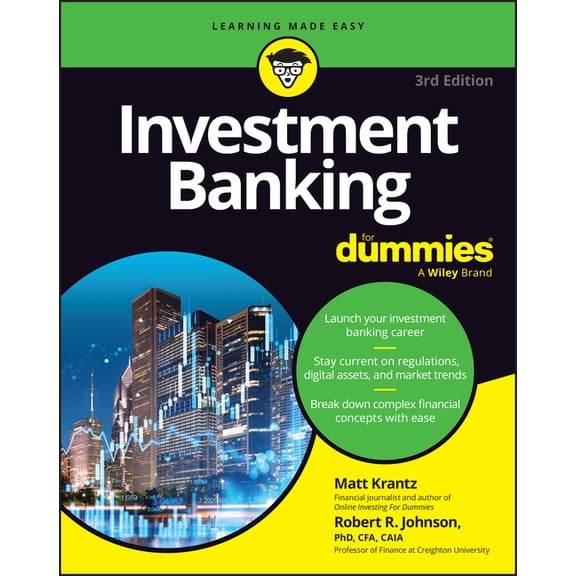 Investment Banking for Dummies, (Paperback)