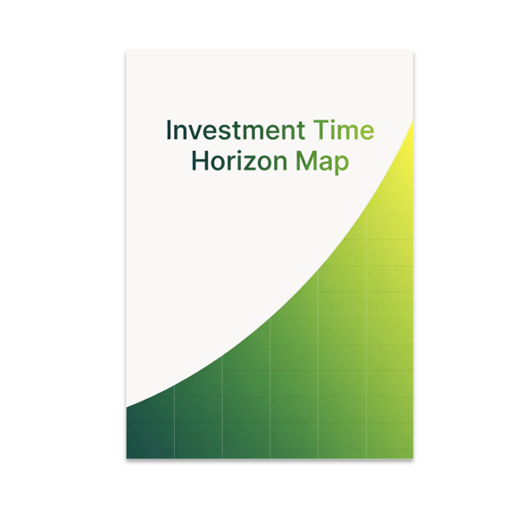 Investment Time Horizon Map - Finance Enthusiast - 13x19 Poster Print