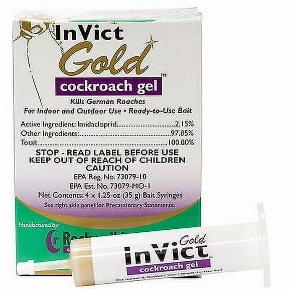 Invict Gold Roach Gel Bait 300gm- Big Gun