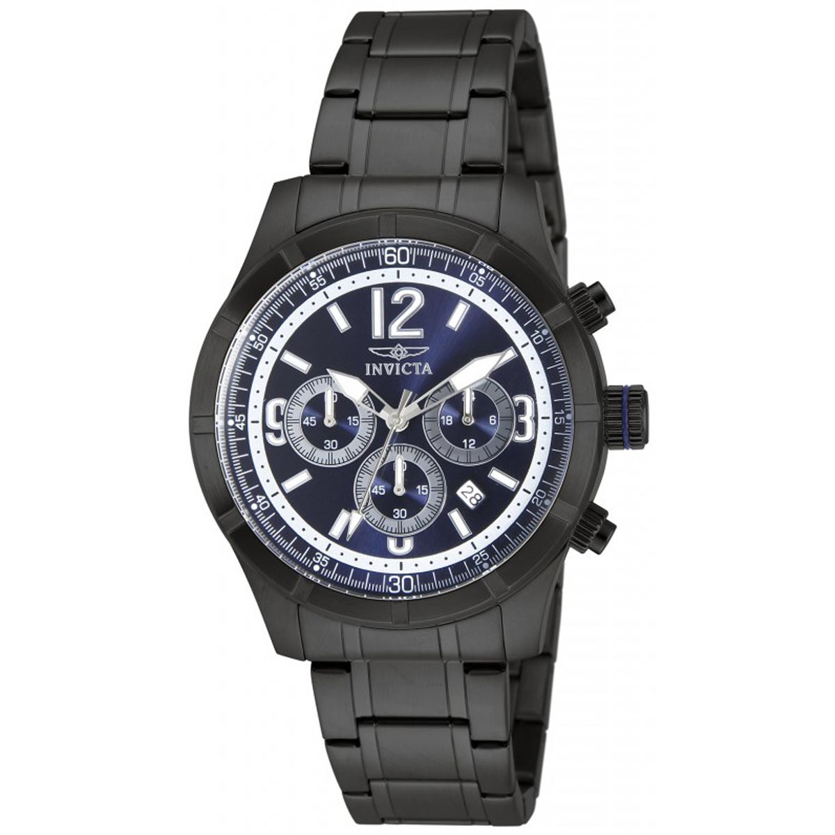Invicta Specialty Classic Men's Blue Dial Quartz Chronograph Watch 11380