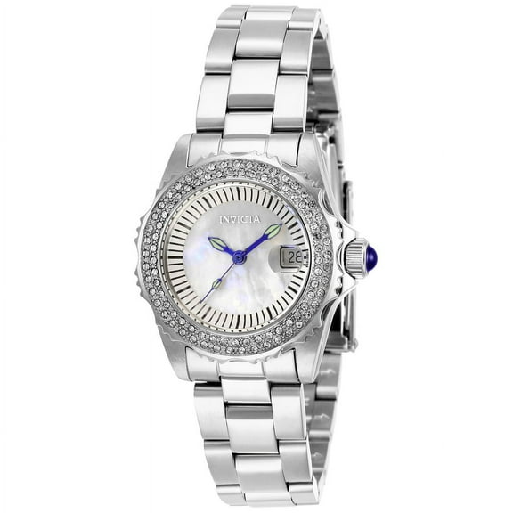 Invicta 28442 Women's Angel Mother of Pearl Dial SS Bracelet Watch