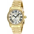 thumbnail image 1 of Invicta 28472 Women's Angel MOP Dial Yellow Gold Bracelet Watch, 1 of 3